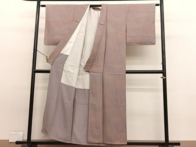 平和屋着物■上質な小紋 霞文 暈し染め 正絹 逸品 BAAW7861hv