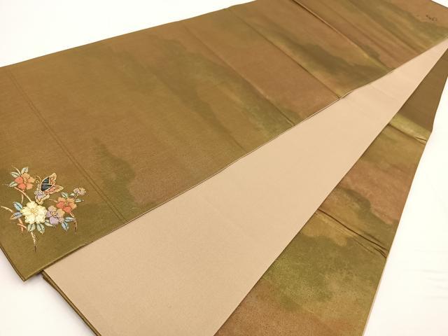 平和屋着物◎袋帯 螺鈿 ワンポイント 道長文 正絹 逸品 BAAW8161yc