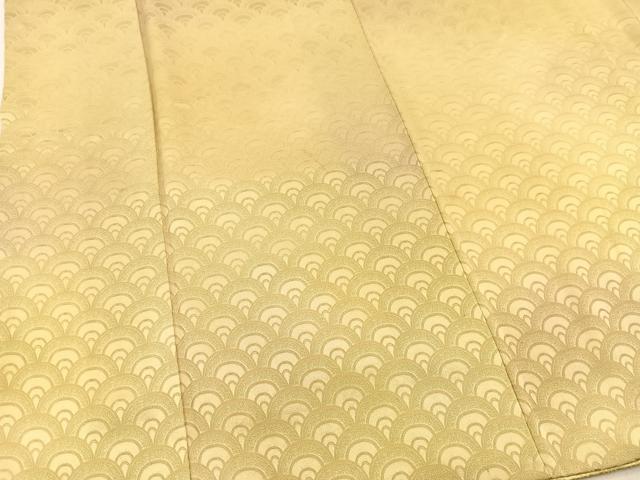 平和屋着物■上質な小紋 青海波文 暈し染め 正絹 逸品 BAAW8436yc