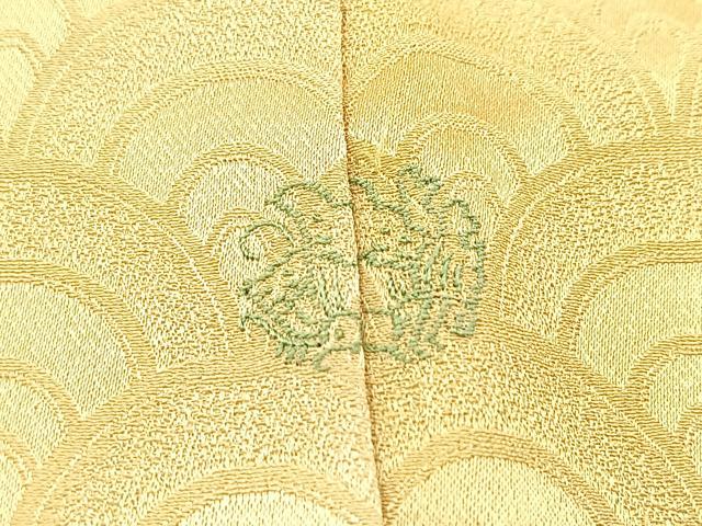 平和屋着物■上質な小紋 青海波文 暈し染め 正絹 逸品 BAAW8436yc