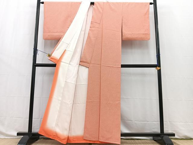 平和屋着物■江戸小紋 小花尽くし 正絹 逸品 BAAW8447yc