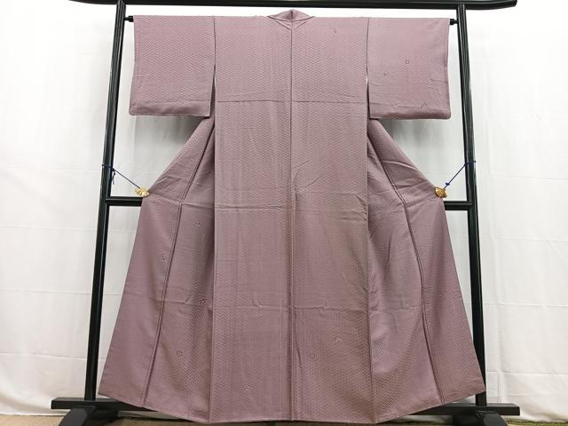 平和屋着物■訪問着 吉祥花蝶文 正絹 逸品 BAAW8484yc