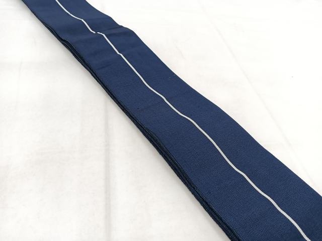 平和屋着物◎男性 本場筑前博多織 両面 角帯 献上 正絹 逸品 BAAW8796yc