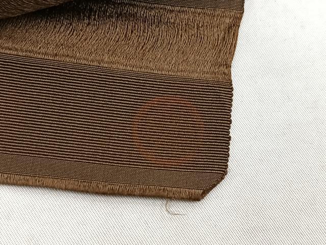 平和屋着物◎男性 本場筑前博多織 角帯 宝尽くし文 正絹 逸品 BAAW8919yc