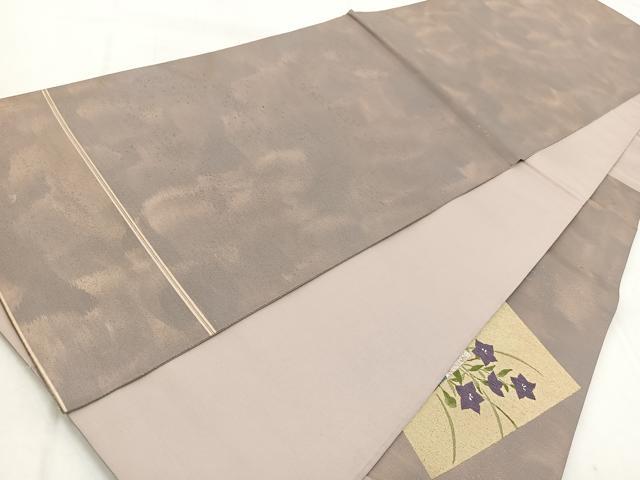 平和屋着物◎太鼓柄袋帯 唐織 色紙重ね風景文 金銀糸 引箔 正絹 逸品 BAAW8952yc