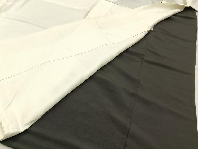 平和屋着物■豪華黒留袖 駒刺繍 寿光織 御所車文 金彩 正絹 逸品 BAAW9005hj