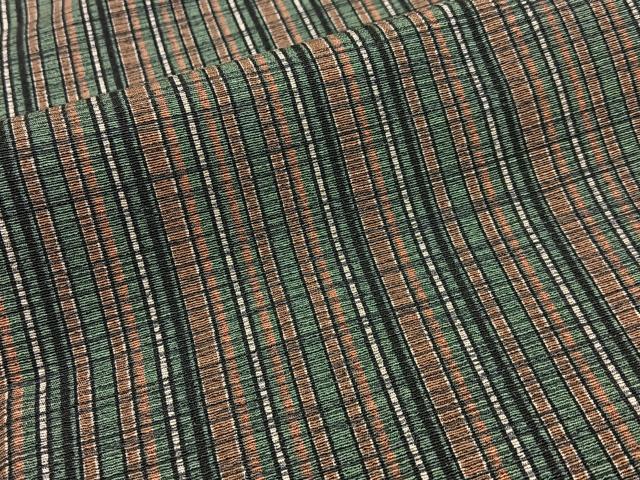 平和屋着物■上質な小紋 縞 正絹 逸品 BAAW9021hj
