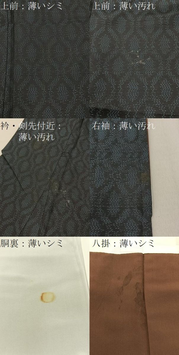 平和屋着物■本場大島紬 亀甲文様 高島屋扱い 正絹 逸品 BAAW9039hj