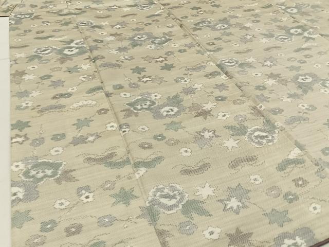 平和屋着物■本場大島紬 松花文 正絹 逸品 BAAW9222hj