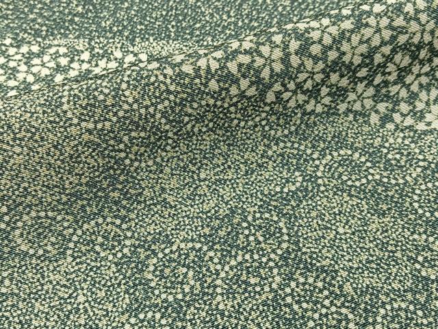 平和屋着物■訪問着 草花文 たたき染め 正絹 逸品 BAAW9277hj