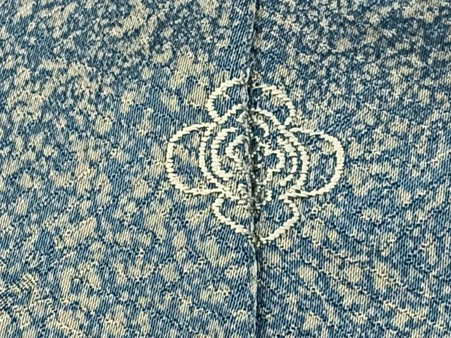 平和屋着物■訪問着 駒刺繍 地紙有職花文 たたき染め 金彩 正絹 逸品 未使用 BAAW9294hj