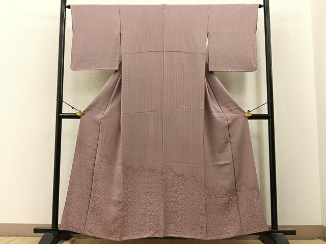 平和屋着物■訪問着 飾花文 正絹 逸品 BAAW9761hj