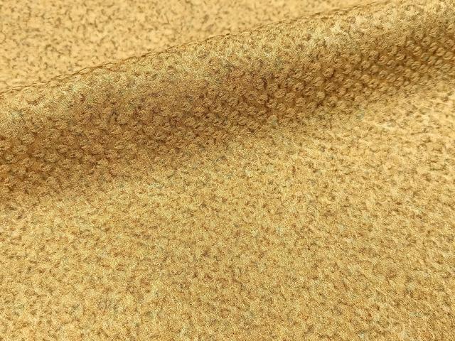 平和屋着物■上質な小紋 鹿の子地紋 たたき染め 正絹 逸品 BAAW9828hj
