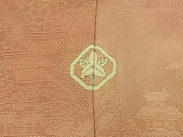 平和屋着物■上質な小紋 人物風景地紋 暈し染め 正絹 逸品 BAAW9885hj