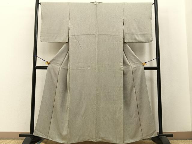 平和屋着物■上質な小紋 霞文 正絹 逸品 BAAW9889hj