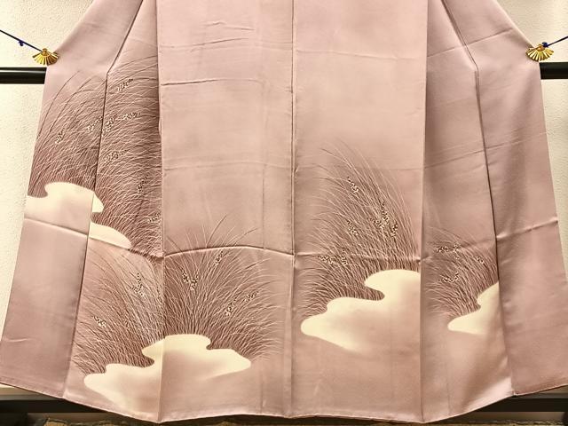 平和屋着物■訪問着 薄 暈し染め 金彩 正絹 逸品 BAAW9891hj