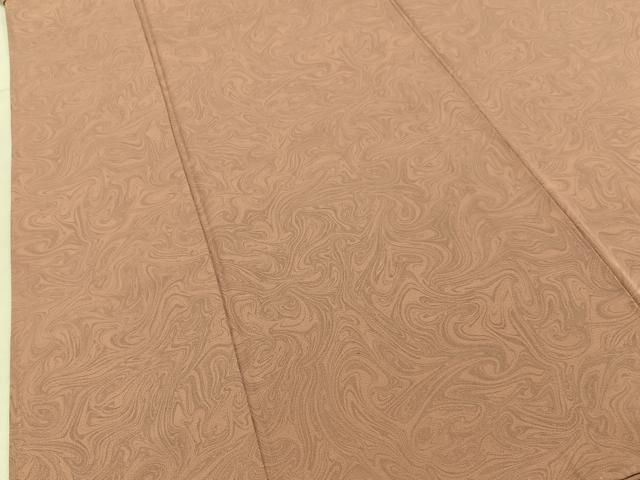 平和屋着物■上質な小紋 墨流し文様 正絹 逸品 BAAW9892hj