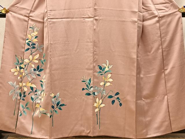 平和屋着物■訪問着 桔梗 正絹 逸品 BAAW9893hj