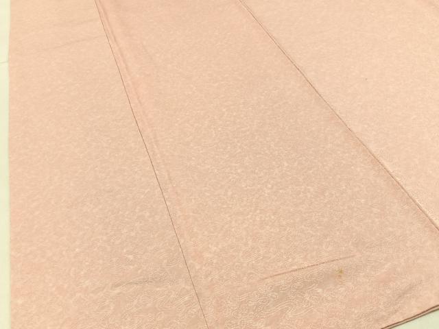 平和屋着物■上質な小紋 流水萩文 たたき染め 正絹 逸品 BAAW9898hj
