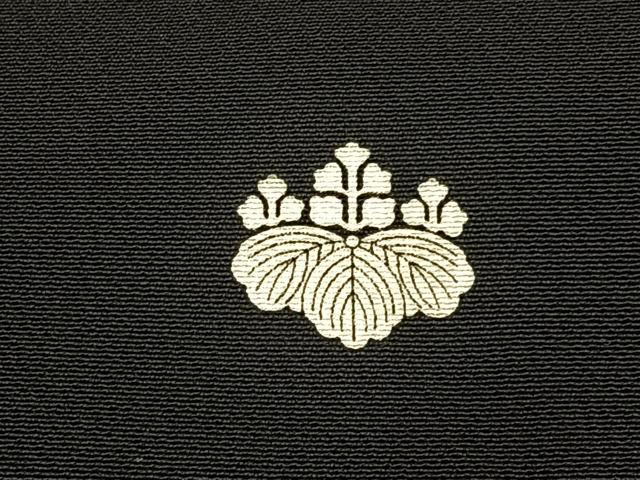 平和屋着物■豪華黒留袖 群鶴地紙花文 金彩 正絹 逸品 BAAW9937hj