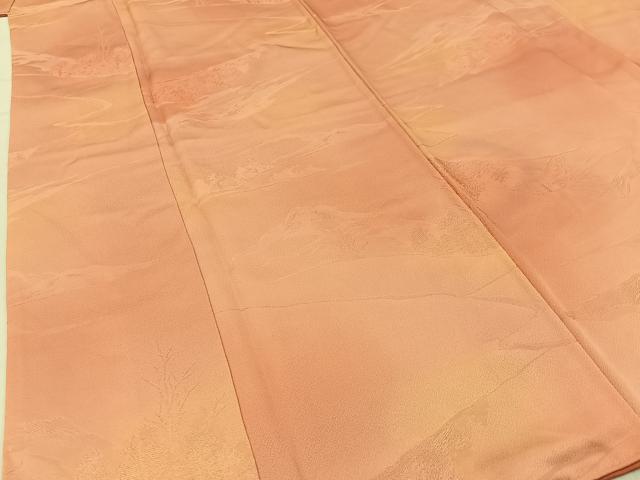平和屋着物■上質な小紋 樹林地紋 暈し染め 正絹 逸品 BAAW9945hj