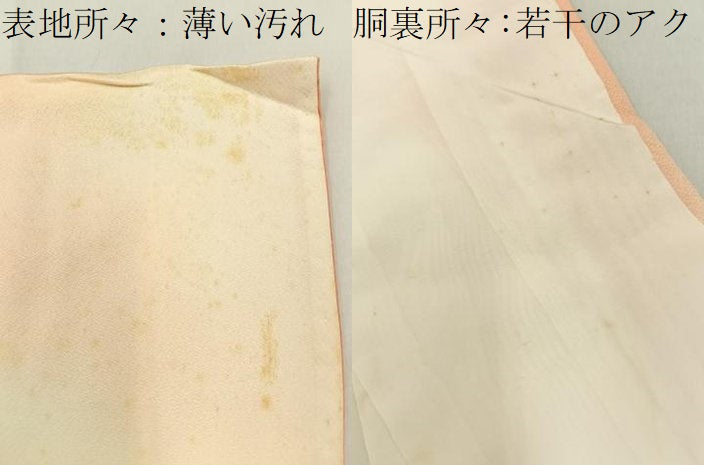 平和屋着物■訪問着 草花文 暈し染め 金彩 正絹 逸品 BAAW9948hj