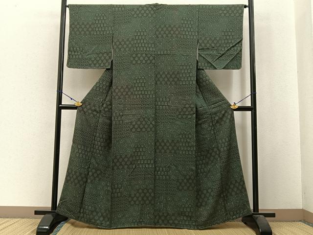 平和屋着物■上質な小紋 名物裂 正絹 逸品 BAAW9958hj
