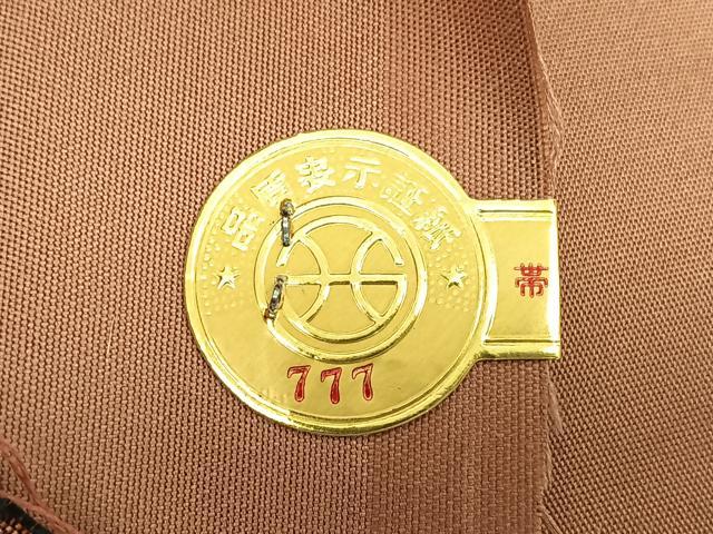 平和屋着物◎西陣 竹本正典作 六通柄袋帯 切嵌花文 金糸 証紙付き 正絹 逸品 BAAX0014qw