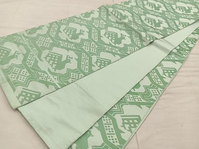 平和屋着物◎全通柄袋帯 光悦錦 有栖川紋なし 正絹 逸品 BAAX0582mz