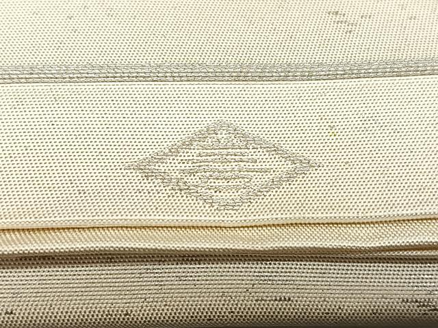 平和屋着物◎六通柄袋帯 手織 竹間道 金銀糸 引箔 正絹 逸品 BAAX1177qw