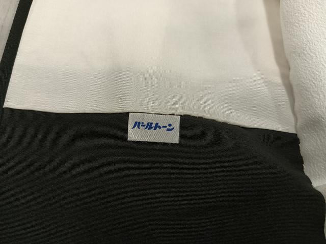平和屋着物■豪華黒留袖 御所車風景花文 金彩 正絹 逸品 BAAX1468mz