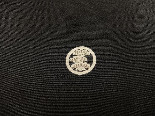 平和屋着物■豪華黒留袖 松竹梅 金彩 正絹 逸品 BAAX1471mz