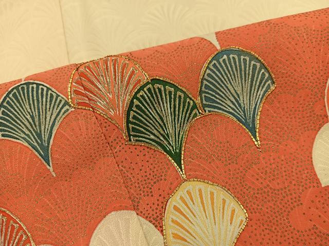 平和屋着物■訪問着 駒刺繍 青海波 金彩 正絹 逸品 BAAX1473mz