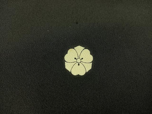 平和屋着物■豪華黒留袖 作家物 草花文 暈し染め 金彩 正絹 逸品 BAAX1487mz