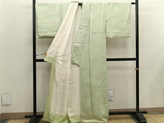 平和屋着物■上質な小紋 風景文 正絹 逸品 BAAX1490mz