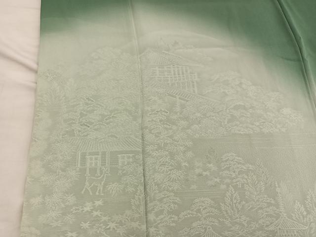 平和屋着物■豪華色留袖 風景文 暈し染め やまと誂製 正絹 逸品 BAAX1492mz
