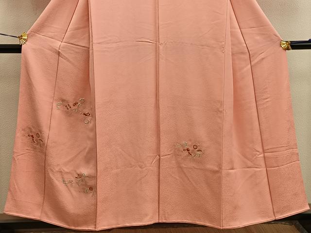 平和屋着物■訪問着 刺繍 唐草文 金彩 正絹 逸品 BAAX1501mz