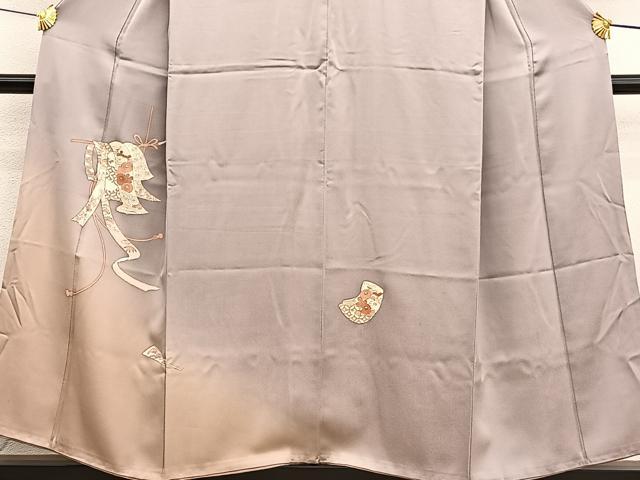 平和屋着物■訪問着 誰が袖 暈し染め 金彩 正絹 逸品 BAAX2033hv