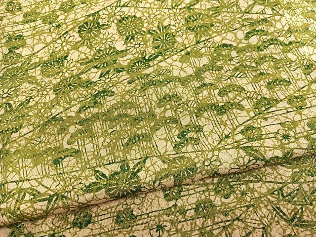 平和屋着物□上質な小紋 松竹梅 正絹 逸品 未使用 BAAX2087hv