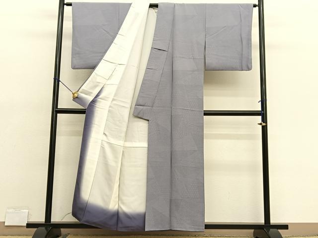 平和屋着物■江戸小紋 切嵌文様 正絹 逸品 BAAX2111hv