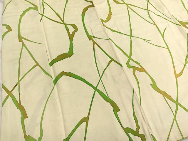 平和屋着物□上質な小紋 枝文様 正絹 逸品 BAAX2158hv