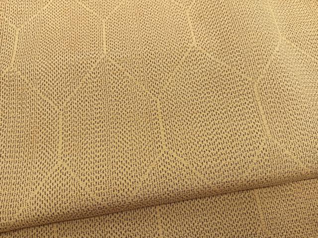 平和屋着物■上質な紬 亀甲文 正絹 逸品 BAAX2331hv