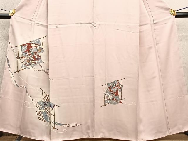 平和屋着物■訪問着 誰が袖 暈し染め 金彩 正絹 逸品 未使用 BAAX2334hv