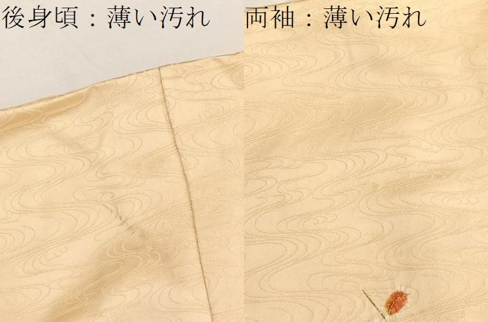 平和屋着物■訪問着 絞り 枝花文 金彩 正絹 逸品 BAAX2383hv