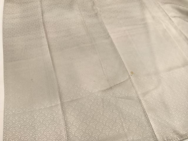 平和屋着物■上質な小紋 青海波 暈し染め 正絹 逸品 BAAX2461hv