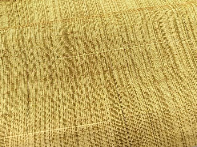 平和屋着物▽上質な紬 単衣 絣文様 正絹 逸品 BAAX2599hv