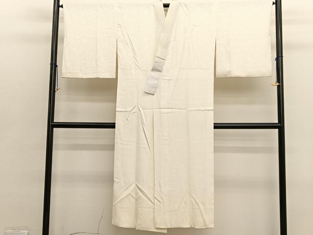平和屋着物■長襦袢 袷 紗綾形地紋正絹 逸品 BAAX2730hv
