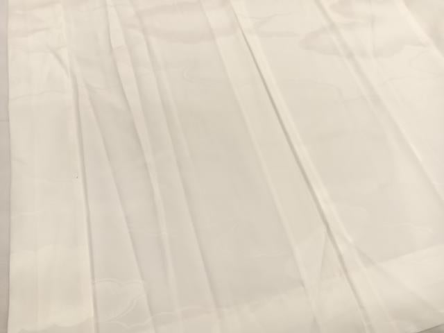 平和屋着物■長襦袢 無双仕立て 瑞雲地紋 洗える着物 BAAX2791hv