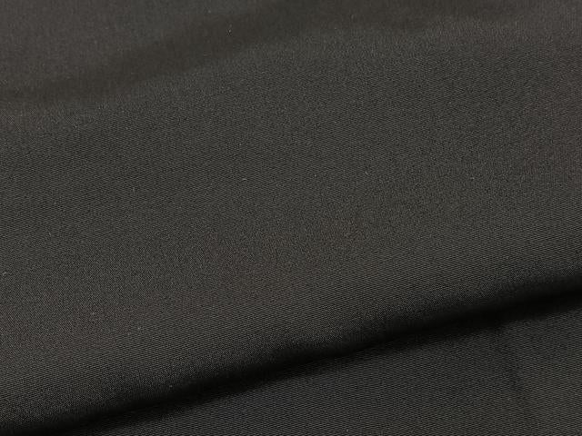 平和屋着物●男性 黒紋付 羽織セット 正絹 逸品 BAAX2815hv