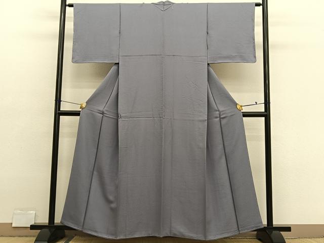 平和屋着物■上質な色無地 紋意匠 薄色 正絹 逸品 未使用 BAAX2828hv